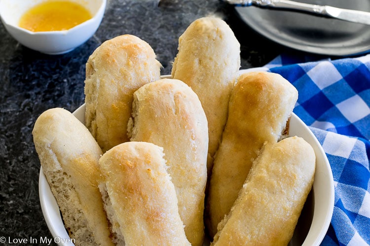 Easy Breadsticks Recipe Love In My Oven