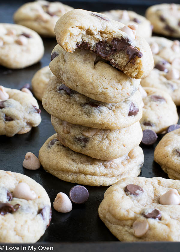 Sea Salt Caramel Chocolate Chip Cookies