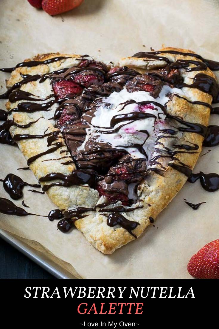 Strawberry Nutella Pie