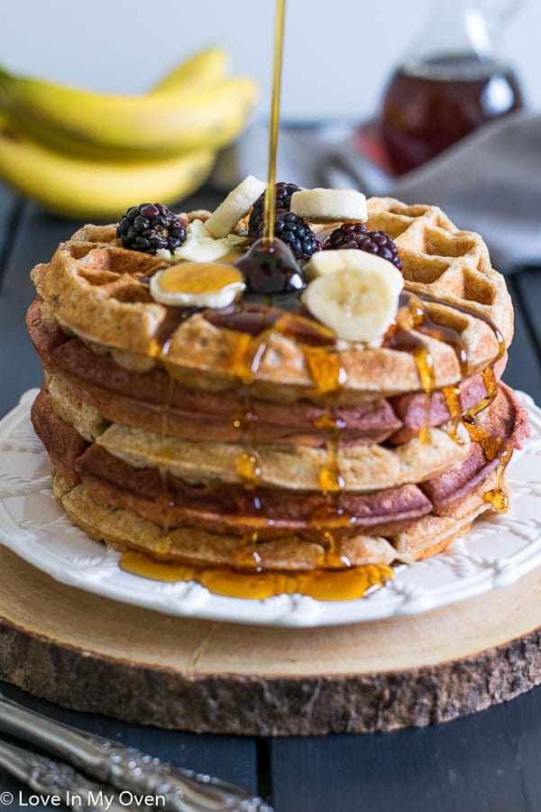 baby and me banana waffles