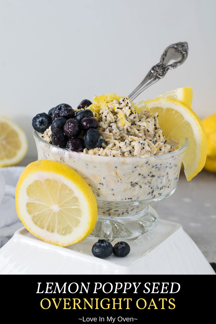 Lemon Poppy Seed Overnight Oats