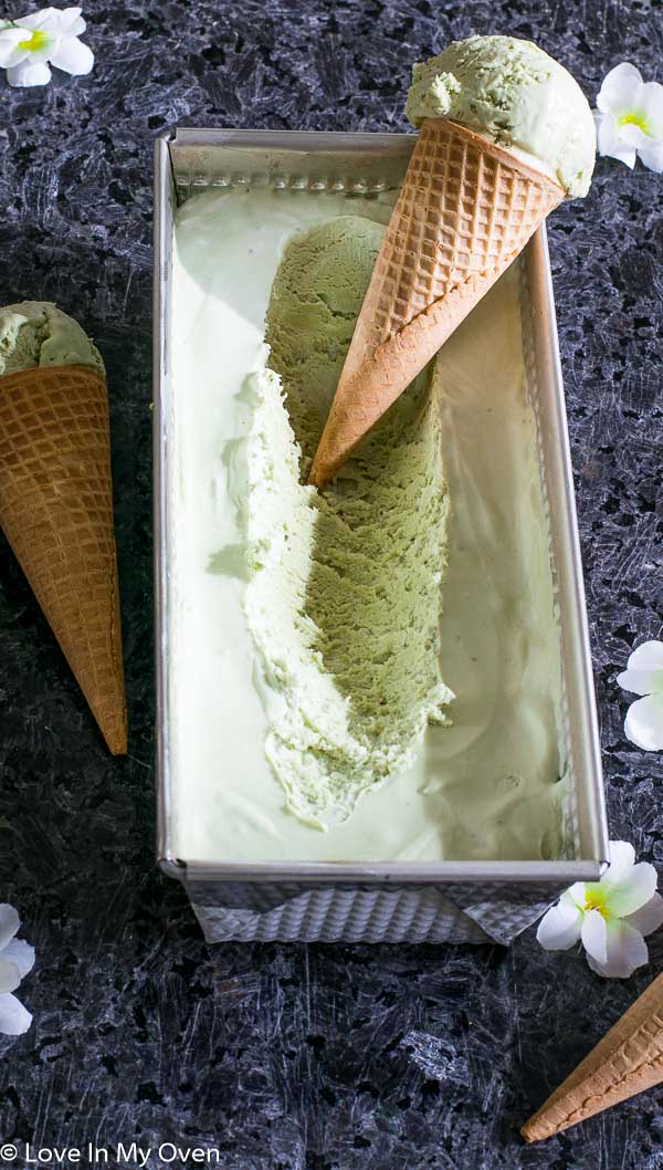 matcha no churn ice cream recipe