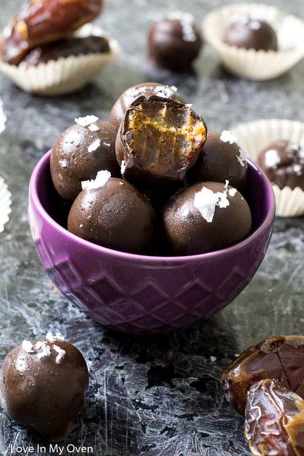 Healthier Sea Salt Caramels