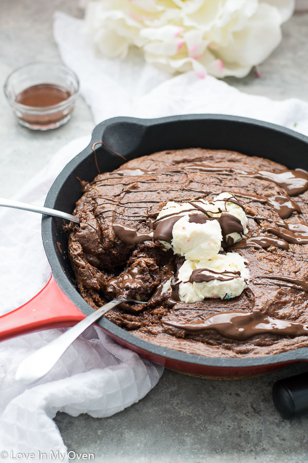 skillet brownies