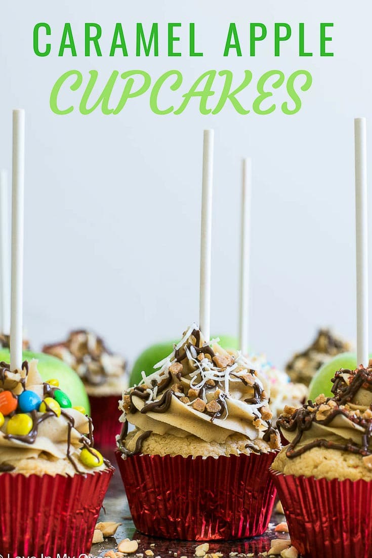 Caramel Apple Cupcakes