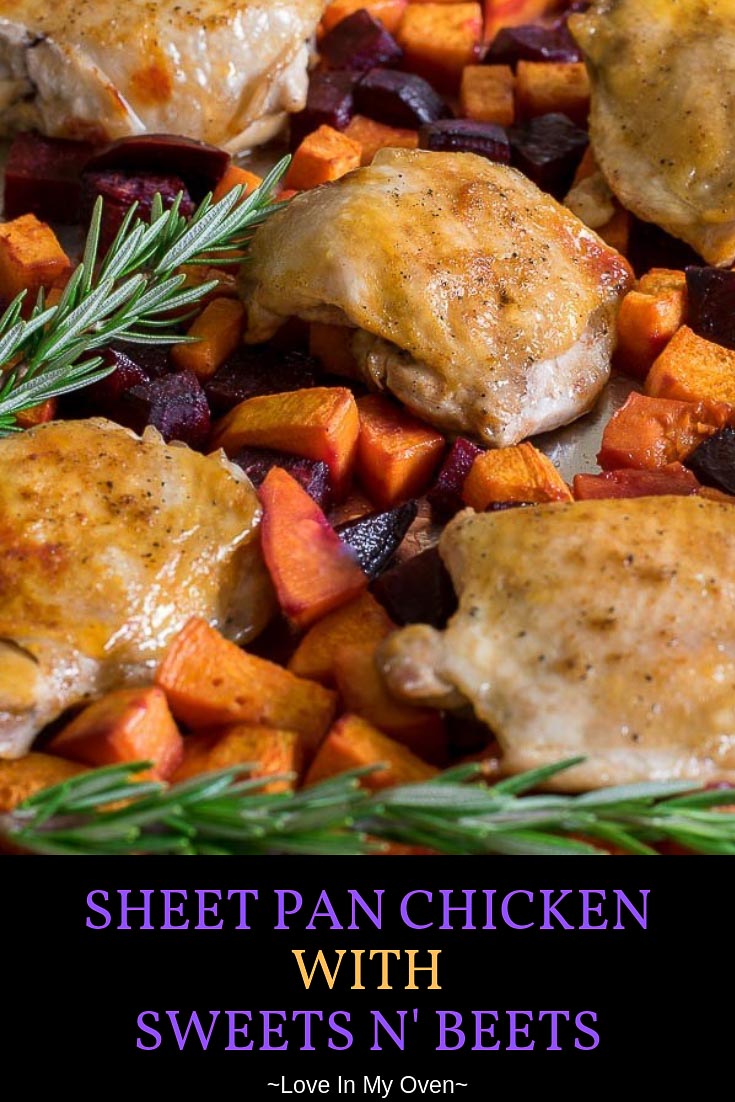 Sheet Pan Chicken with Sweets n\' Beets