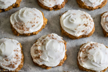 Pumpkin Cake Cookies