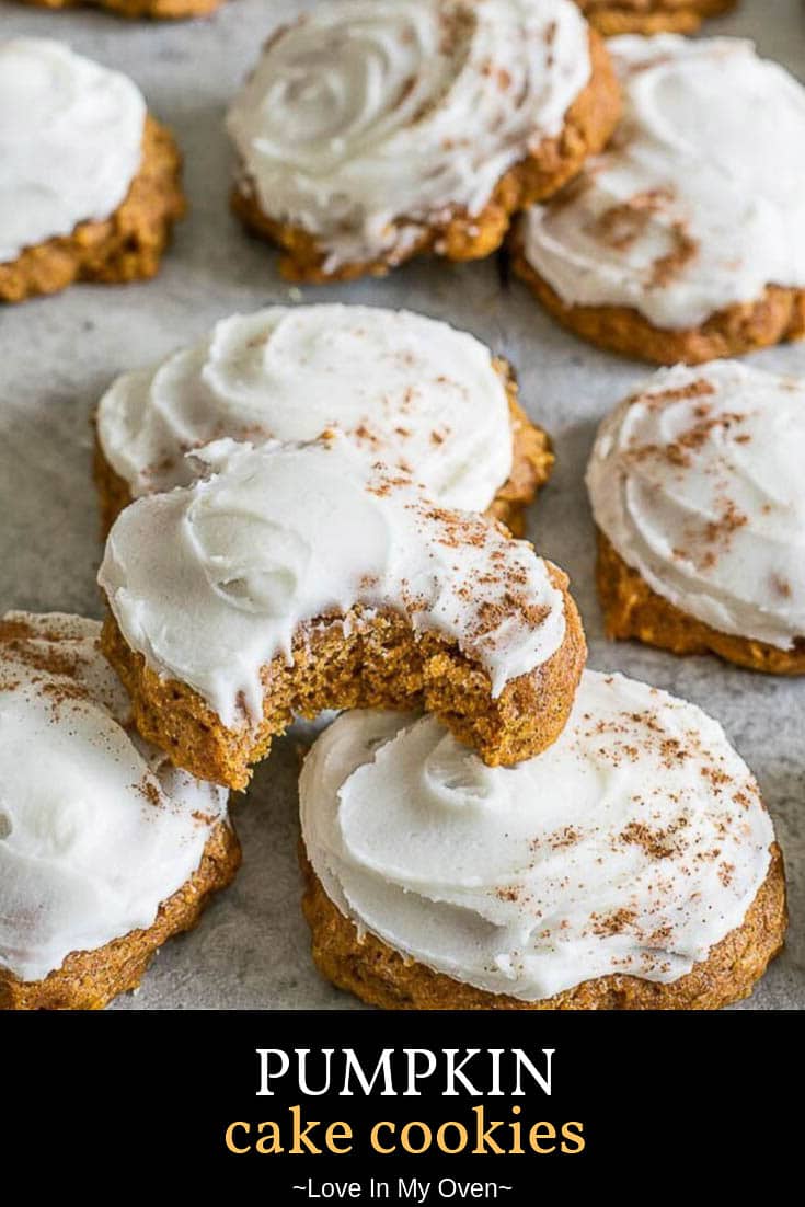 Pumpkin Cake Cookies