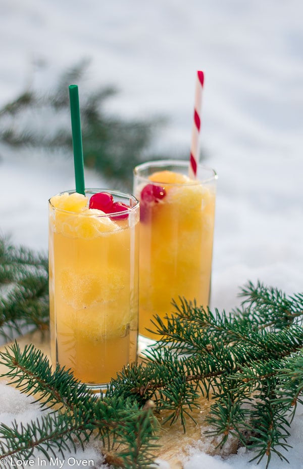 Boozy Christmas Slush