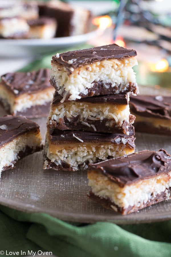 Chocolate Caramel Bliss Bars