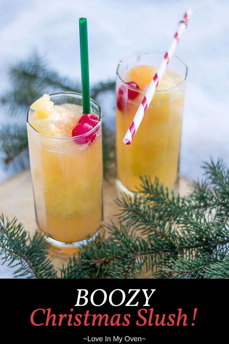 Boozy Christmas Slush