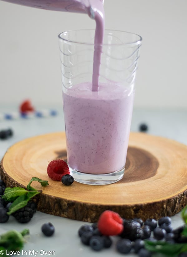 winter blues smoothie