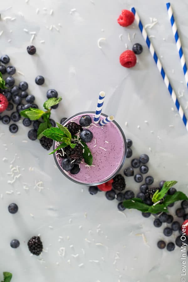 winter blues smoothie