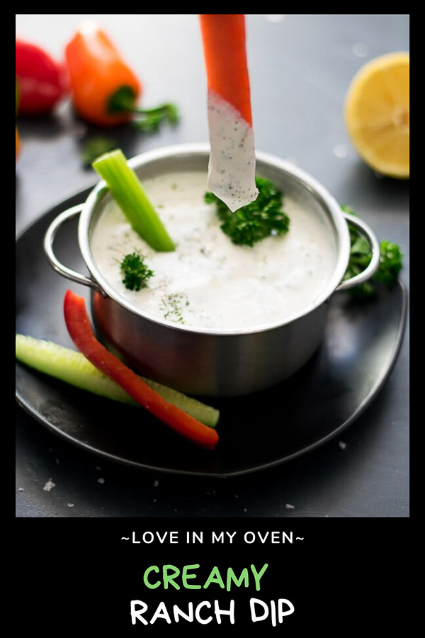 Creamy Ranch Dip