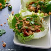 thai cauliflower lettuce wraps