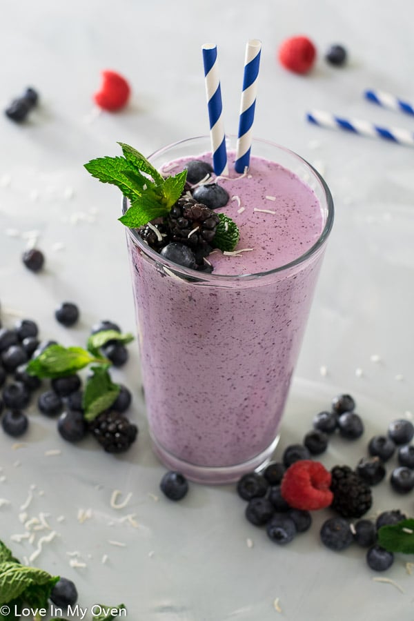 winter blues smoothie