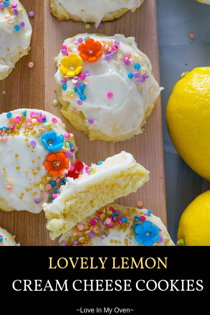 Lovely Lemon Cream Cheese Cookies