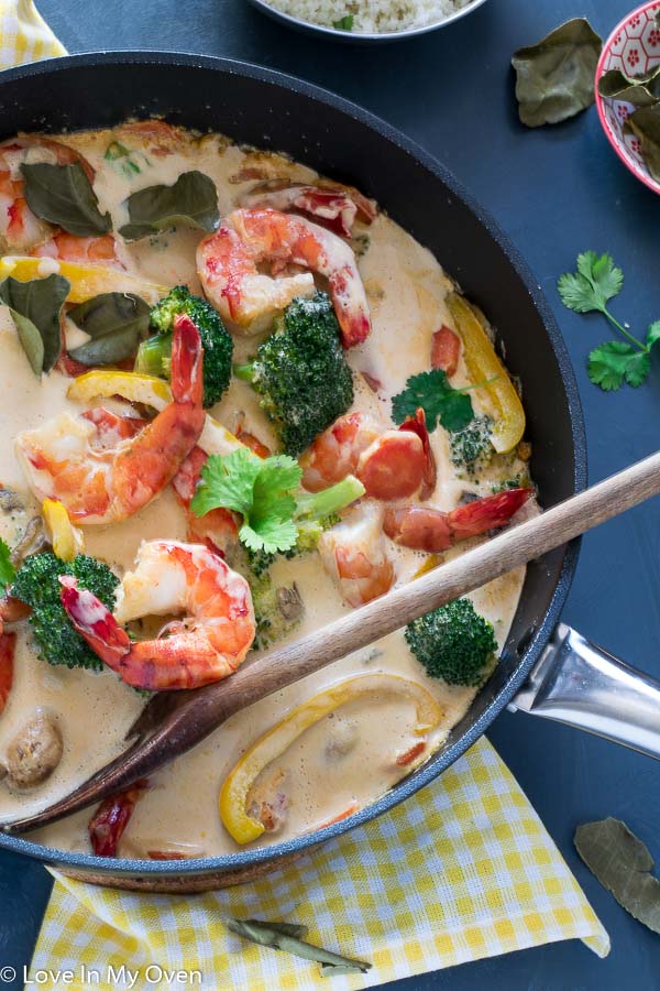 Red Thai Prawn Curry