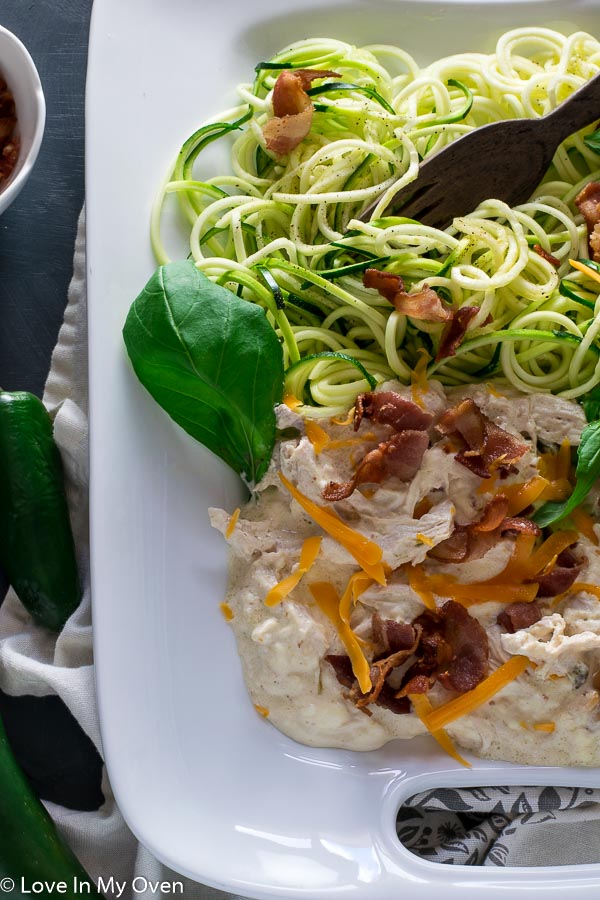 Instant Pot Spicy Crack Chicken