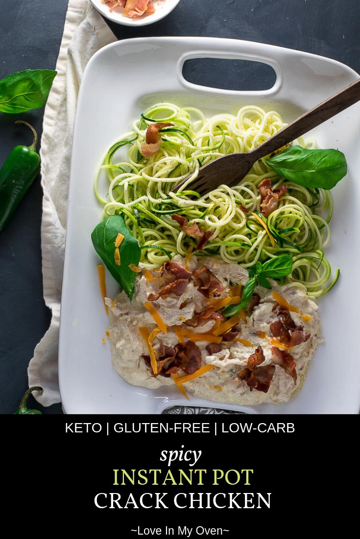 Crack chicken keto online instant pot