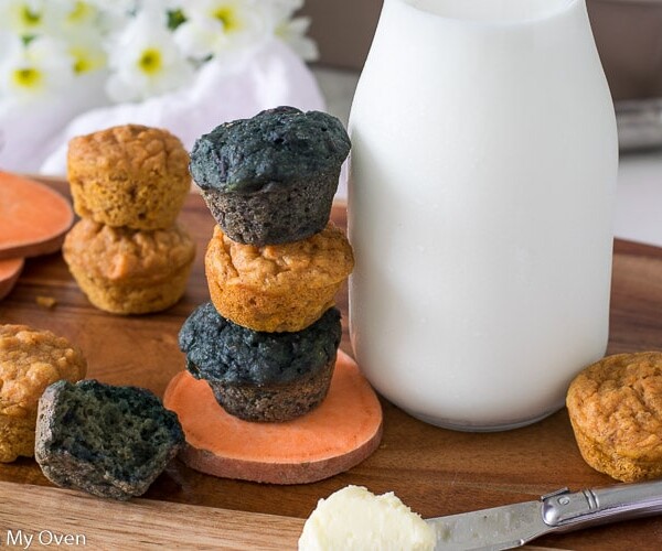 mini sweet potato muffins