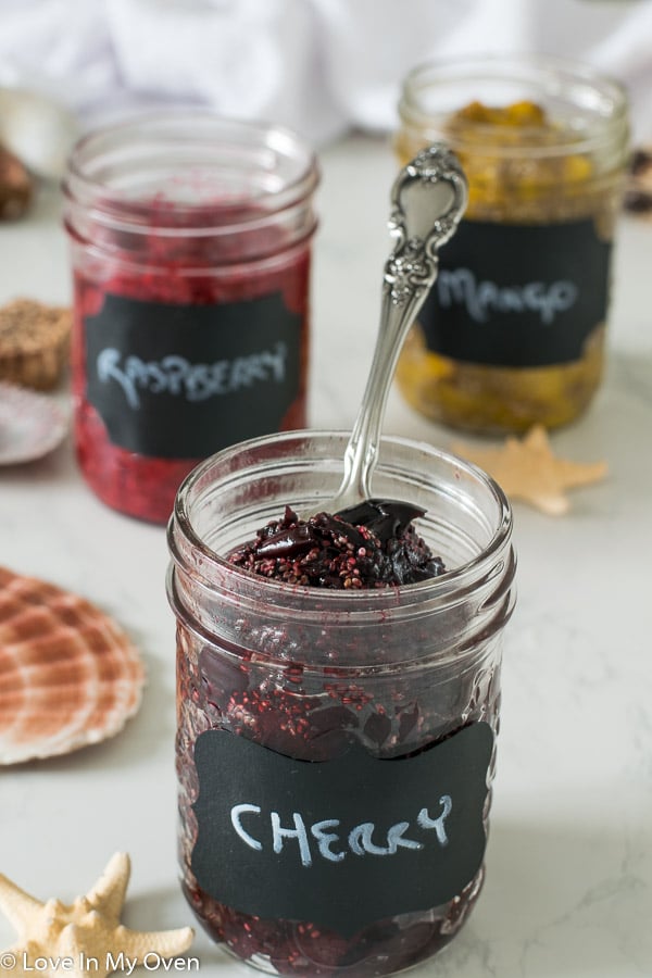 3 ingredient chia jam