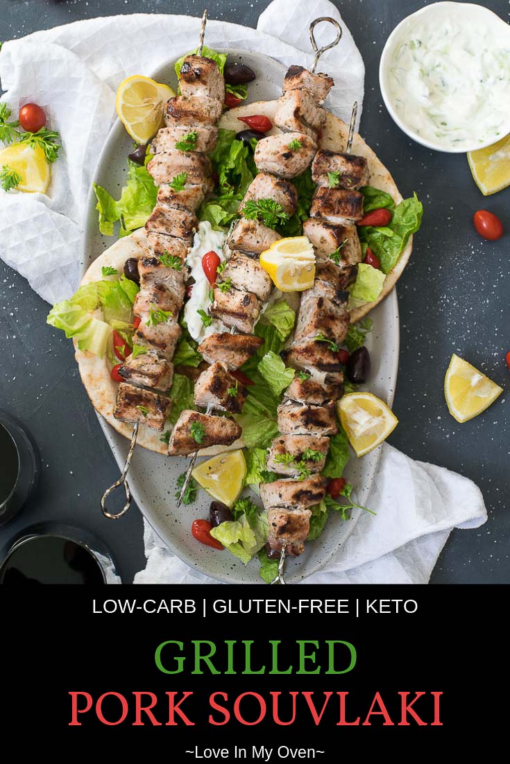 Grilled Pork Souvlaki