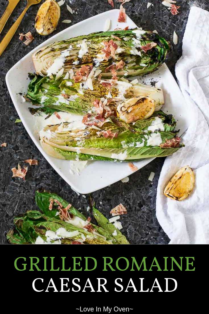 Grilled Romaine Caesar Salad