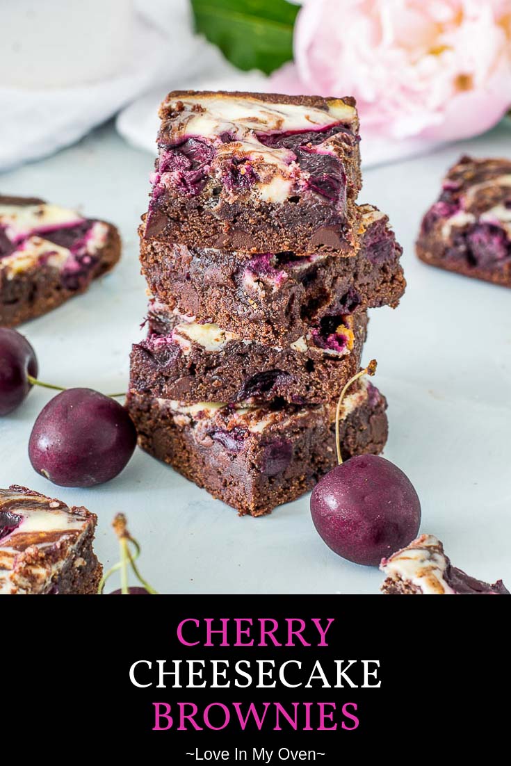 Cherry Cheesecake Brownies