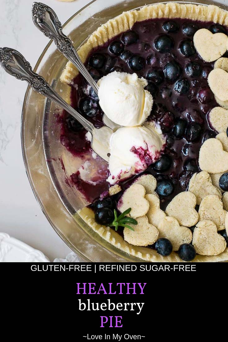 Healthy Blueberry Pie