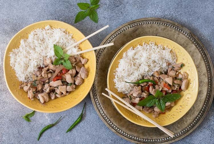 Easy Thai Basil Chicken