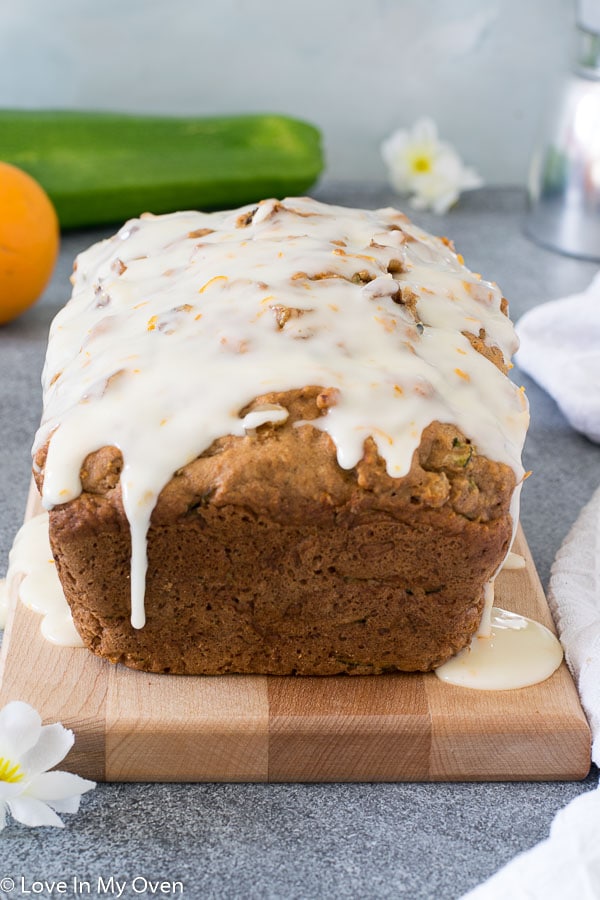 orange zucchini bread