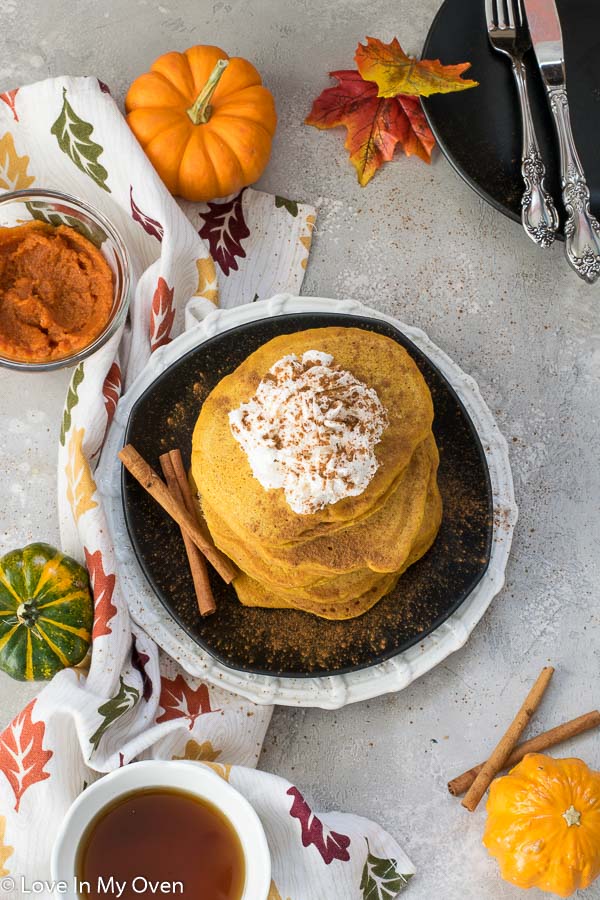 buttermilk pumpkin pancakes