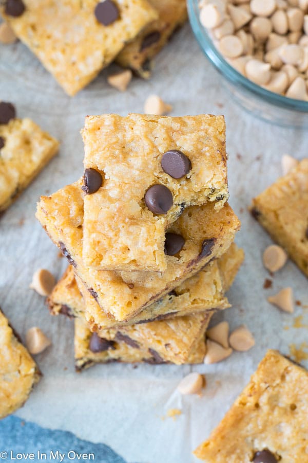 butterscotch brownies