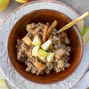 crockpot apple cinnamon oatmeal