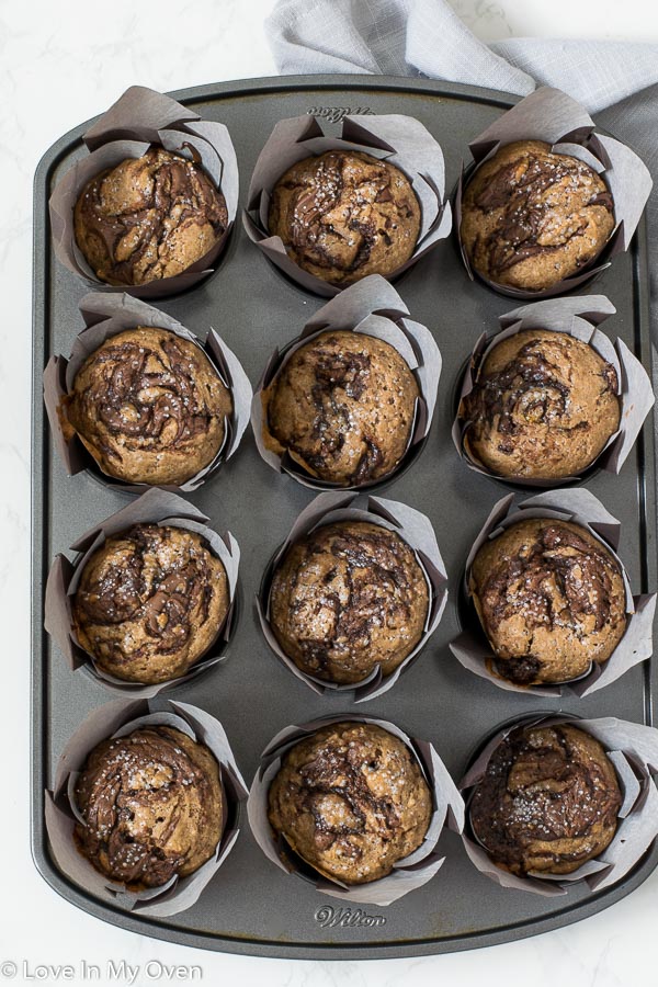 nutella muffins