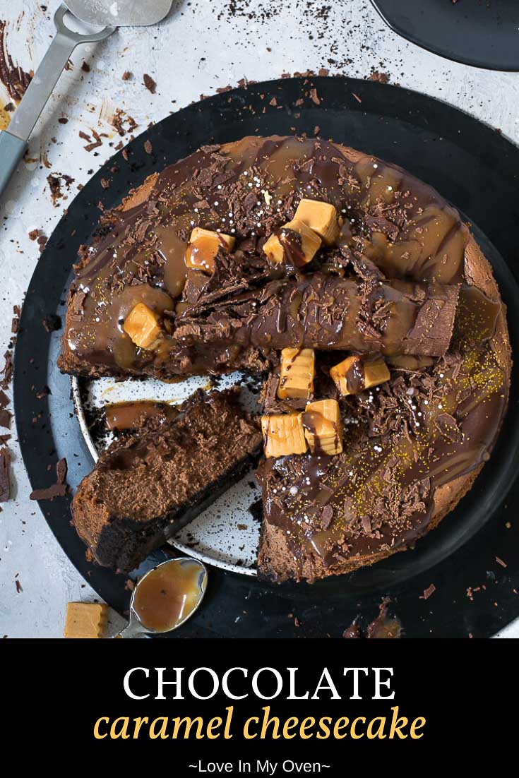 Chocolate Caramel Cheesecake