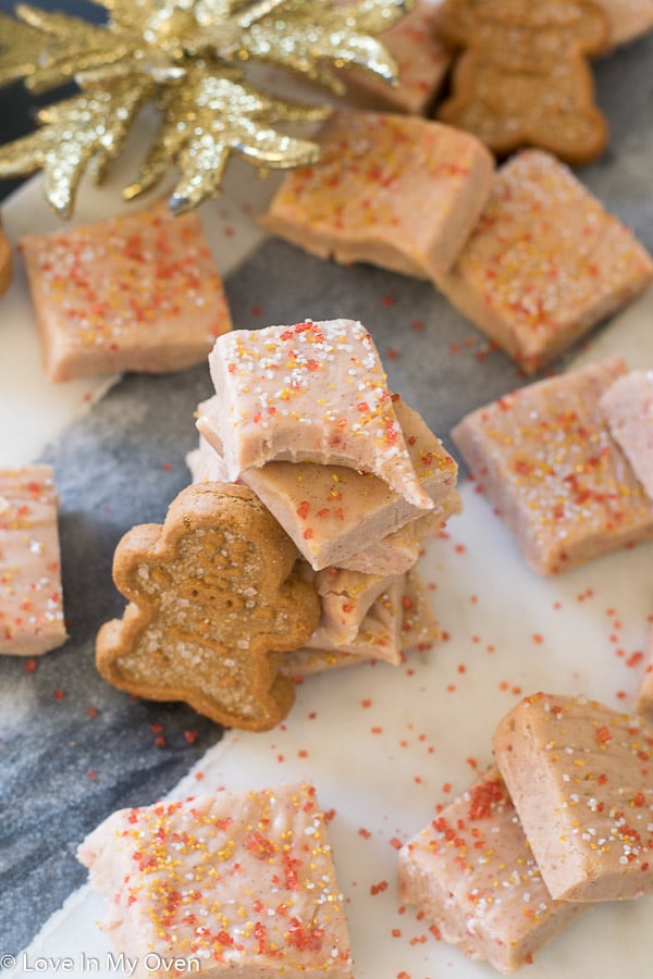 gingerbread fudge