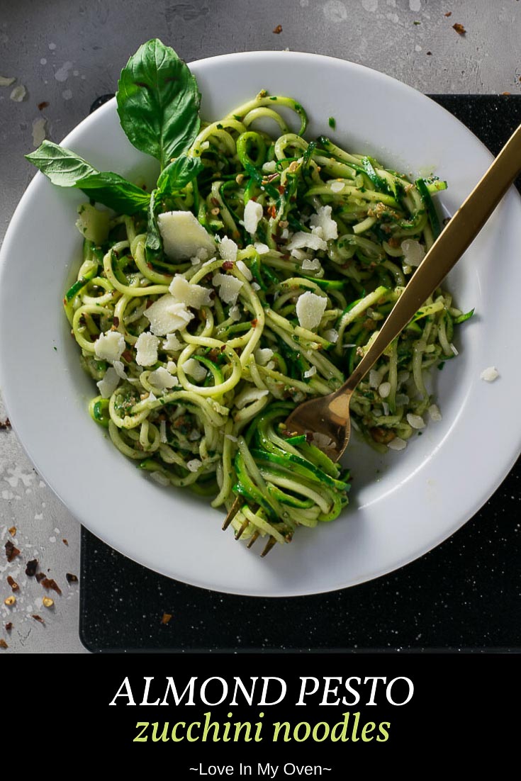 Pesto Zucchini Noodles - Cookbook Review