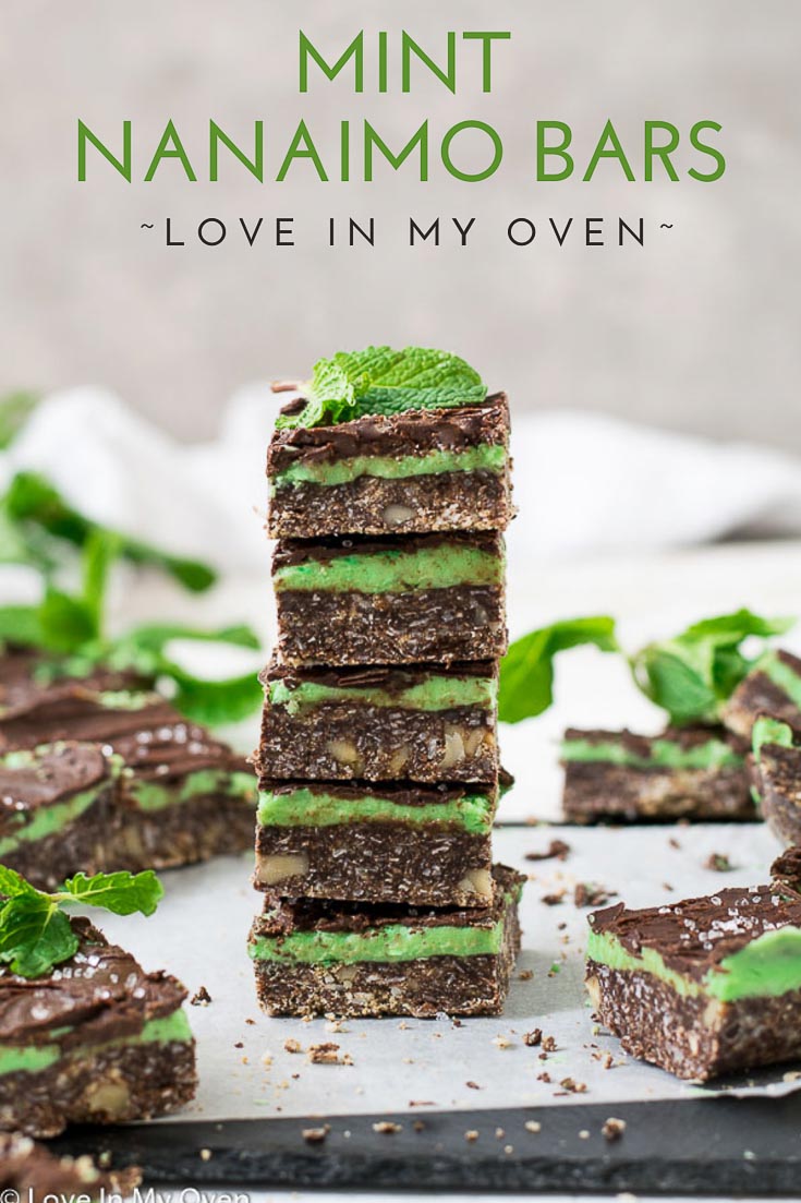 Mint Nanaimo Bars