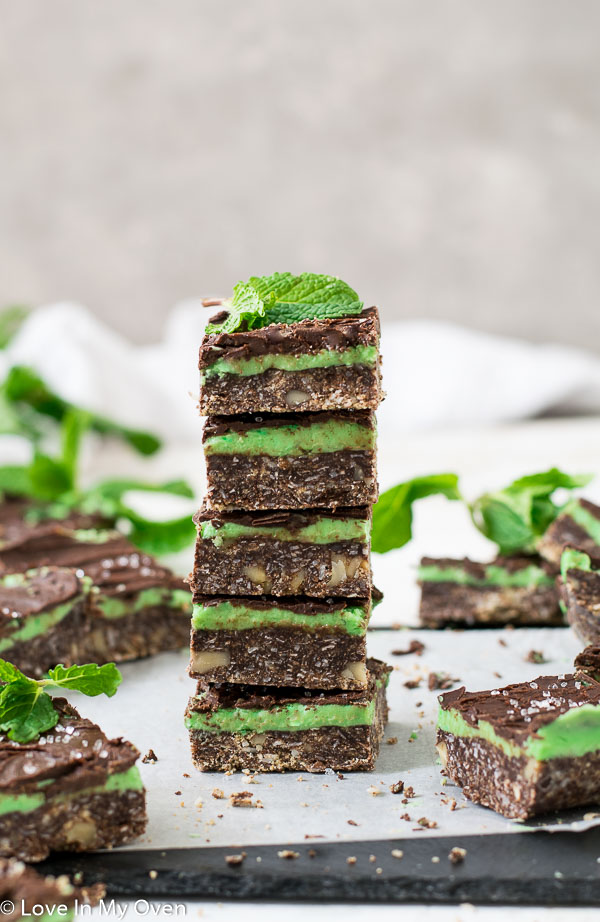 mint nanaimo bars