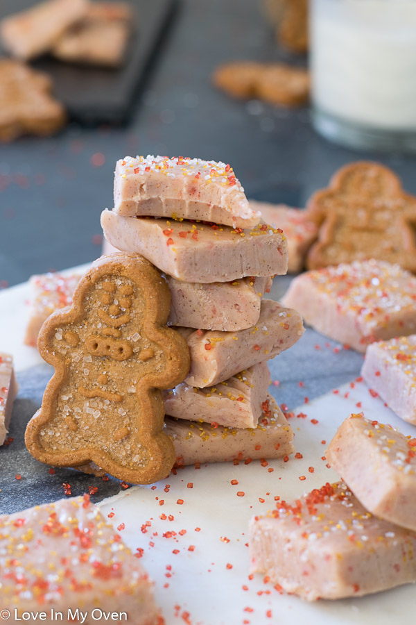 gingerbread fudge