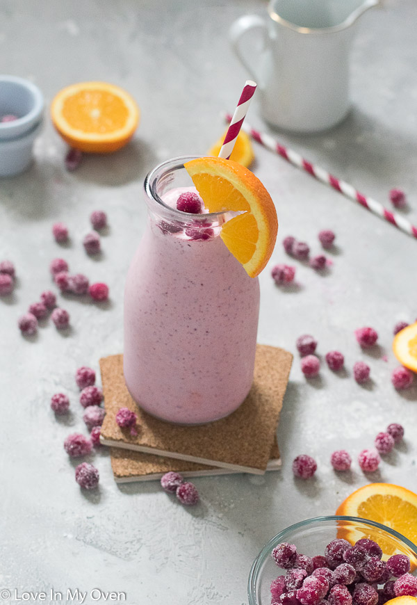 cranberry orange smoothie