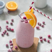 cranberry orange smoothie