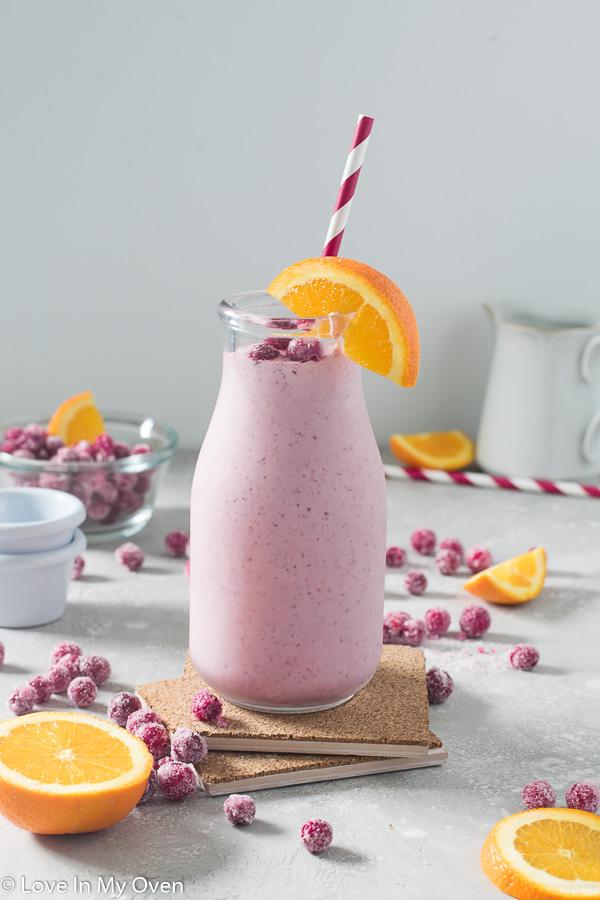 cranberry orange smoothie