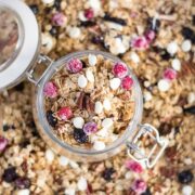 cranberry pecan granola