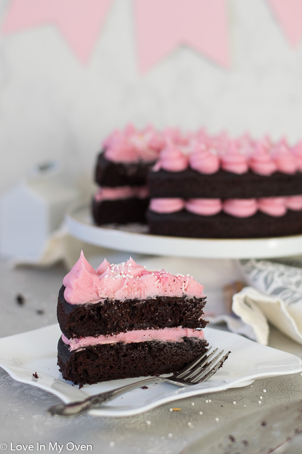 vegan chocolate beet cake