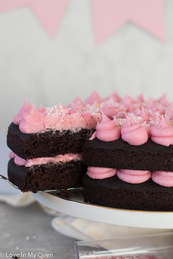 vegan chocolate beet cake