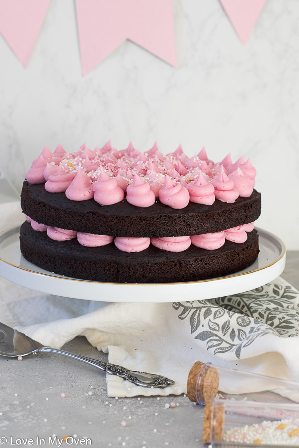 vegan chocolate beet cake