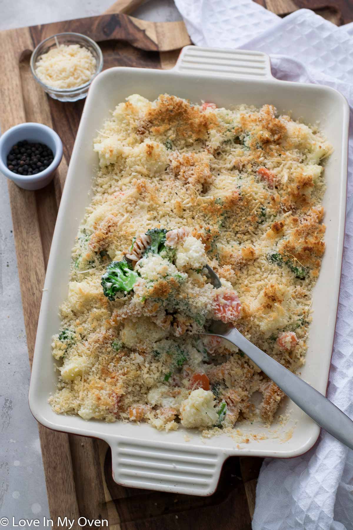 creamy vegetable casserole